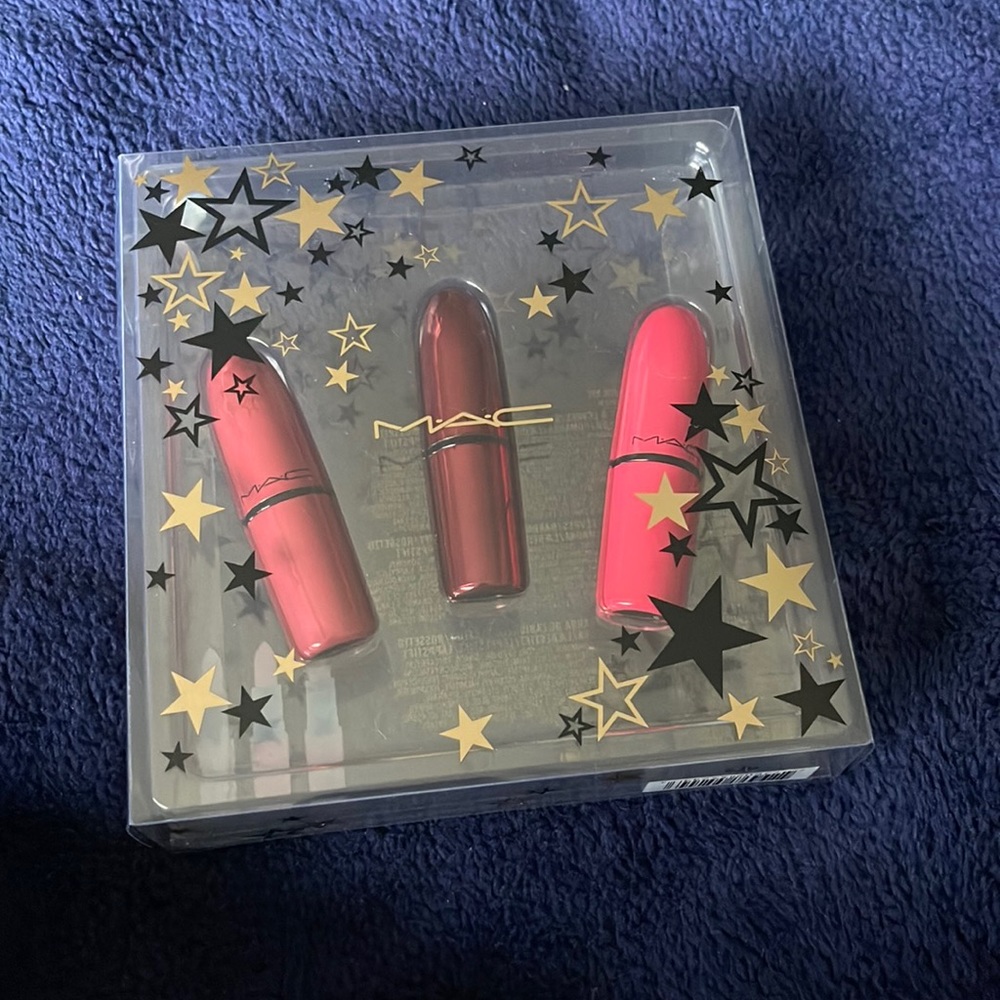 mac lipstick 3 pack